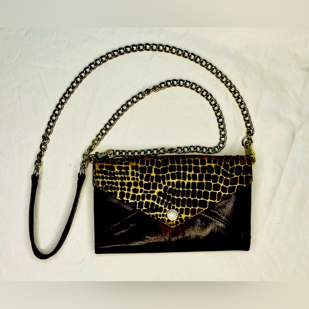 Rebecca Minkoff Cheetah Print
Leather Beau Shoulder Bag/Clutch